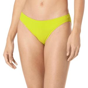 imageAmazon Essentials Womens Classic Bikini Swimsuit BottomLime Green