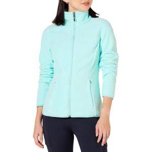 imageAmazon Essentials Womens ClassicFit FullZip Polar Soft Fleece Jacket Available in Plus SizeAqua Blue