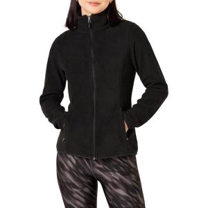 imageAmazon Essentials Womens ClassicFit FullZip Polar Soft Fleece Jacket Available in Plus SizeBlack