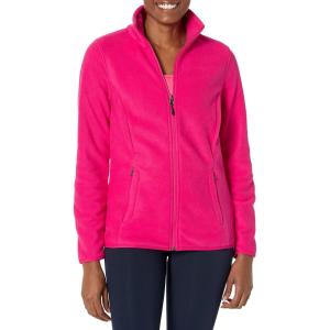 imageAmazon Essentials Womens ClassicFit FullZip Polar Soft Fleece Jacket Available in Plus SizePink