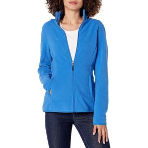 imageAmazon Essentials Womens ClassicFit FullZip Polar Soft Fleece Jacket Available in Plus SizeRoyal Blue