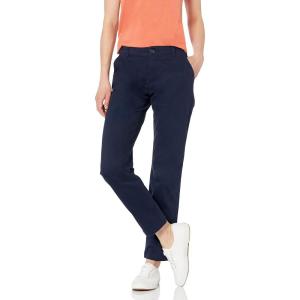 imageAmazon Essentials Womens Curvy StraightFit Stretch Twill Chino PantNavy