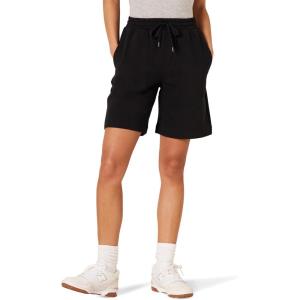 imageAmazon Essentials Womens Fleece High Rise Bermuda Shorts Plus Size AvailableBlack