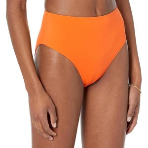 imageAmazon Essentials Womens High Waist High Leg Bikini BottomOrange