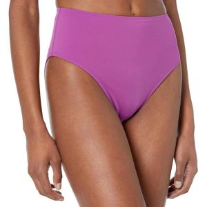 imageAmazon Essentials Womens High Waist High Leg Bikini BottomViolet