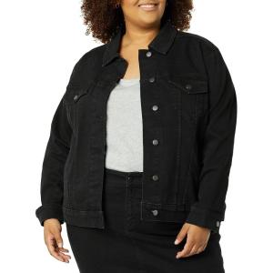 imageAmazon Essentials Womens Jean Jacket Available in Plus SizeBlack Wash