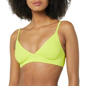 imageAmazon Essentials Womens LightSupport Classic Bikini Swimsuit TopYellow