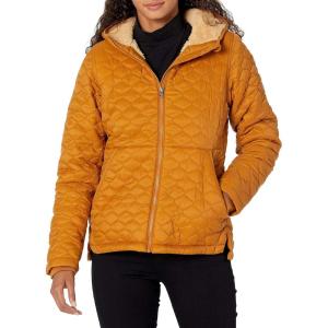 imageAmazon Essentials Womens Lightweight Quilted FullZip WaterResistant SherpaLined Hooded Puffer JacketCamel