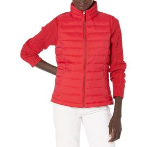 imageAmazon Essentials Womens Lightweight WaterResistant Packable Puffer VestRed