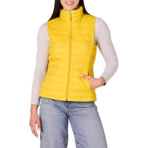 imageAmazon Essentials Womens Lightweight WaterResistant Packable Puffer VestYellow