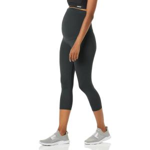 imageAmazon Essentials Womens Maternity Active Sculpt Pregnancy Workout Crop LeggingsBlack