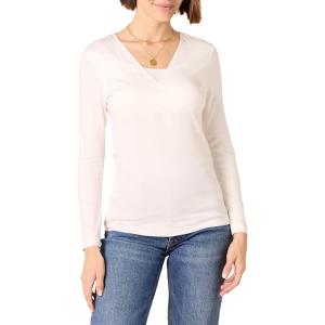 imageAmazon Essentials Womens Maternity Nursing VNeck TopIvory