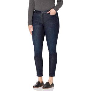 imageAmazon Essentials Womens Mid Rise Curvy Skinny JeansDark Wash