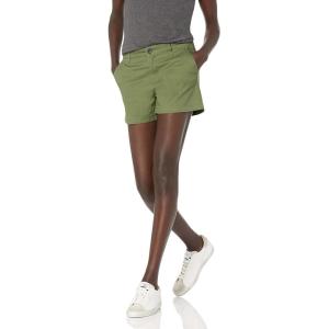 imageAmazon Essentials Womens MidRise SlimFit 35 Inch Inseam Khaki ShortOlive