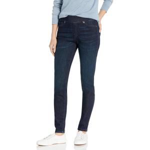 imageAmazon Essentials Womens MidRise Stretch PullOn Jegging Available in Plus SizeDark Wash