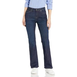 imageAmazon Essentials Womens MidRise Stretchy Slim Bootcut JeanDark Wash
