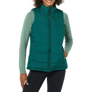 imageAmazon Essentials Womens MidWeight Puffer VestDark Green