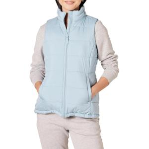 imageAmazon Essentials Womens MidWeight Puffer VestDusty Blue