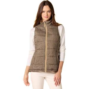 imageAmazon Essentials Womens MidWeight Puffer VestOlive Cheetah