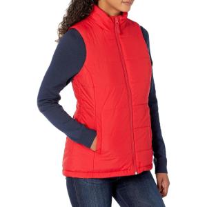 imageAmazon Essentials Womens MidWeight Puffer VestRed