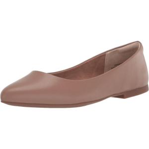 imageAmazon Essentials Womens PointedToe Ballet FlatBrown