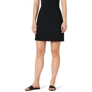 imageAmazon Essentials Womens Ponte PullOn Mini Length ALine SkirtBlack