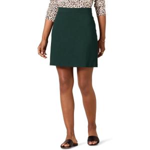 imageAmazon Essentials Womens Ponte PullOn Mini Length ALine SkirtDark Green