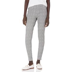 imageAmazon Essentials Womens PullOn Stretchy Knit Jegging Available in Plus SizeBlack Grey Glen Plaid