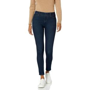 imageAmazon Essentials Womens PullOn Stretchy Knit Jegging Available in Plus SizeDark Wash