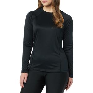 imageAmazon Essentials Womens Rash Guard Long SleeveWashed Black