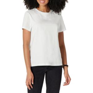 imageAmazon Essentials Womens Regular Fit 100 Cotton Crewneck Short Sleeve TShirt MultipacksWhite