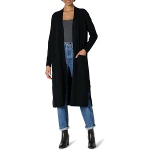 imageAmazon Essentials Womens Regular Fit Lightweight Duster Length Cardigan SweaterBlack