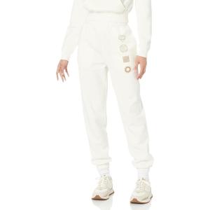 imageAmazon Essentials Womens Relaxed High Waist Joggers Available in Plus SizeEggshell White