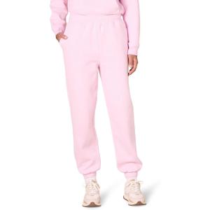 imageAmazon Essentials Womens Relaxed High Waist Joggers Available in Plus SizePastel Pink