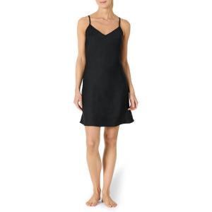 imageAmazon Essentials Womens Satin Sleepwear Cami Slip Mini NightgownBlack