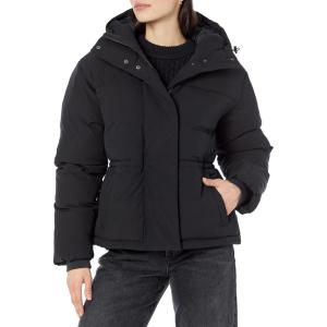 imageAmazon Essentials Womens Short Waisted Puffer Jacket Available in Plus SizeBlack