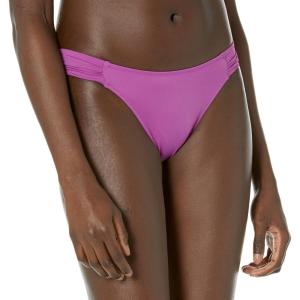imageAmazon Essentials Womens Side Tab Bikini Swimsuit BottomViolet