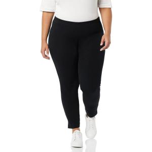 imageAmazon Essentials Womens SlimFit BiStretch Side Zip Ankle PantBlack