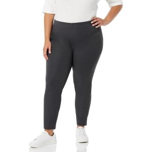 imageAmazon Essentials Womens SlimFit BiStretch Side Zip Ankle PantCharcoal Heather