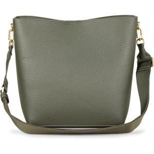 imageAmazon Essentials Womens Soft Bucket Bag with Minimalist DesignDark Olive