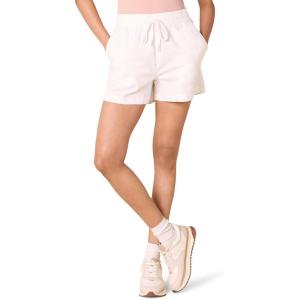 imageAmazon Essentials Womens Stretch Cotton MidRise PullOn RelaxedFit ShortsWhite