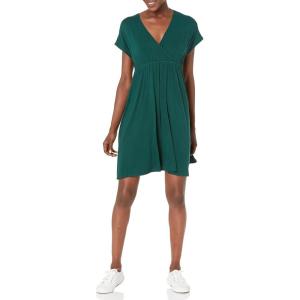 imageAmazon Essentials Womens Surplice Dress Available in Plus SizeJade Green