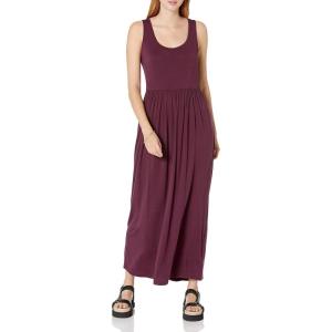 imageAmazon Essentials Womens Tank Waisted Maxi Dress Available in Plus SizeBurgundy