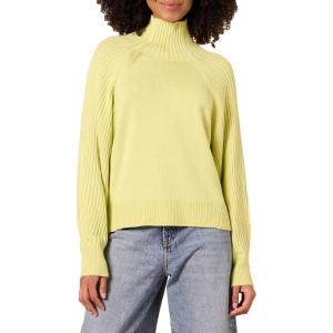 imageAmazon Essentials Womens Ultra Soft Oversized Cropped Cocoon Sweater Available in Plus Size Previously Daily RitualBright Olive Green