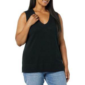 imageAmazon Essentials Womens Ultra Soft Sweater Vest Previously Daily RitualBlack