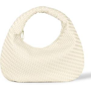 imageAmazon Essentials Womens Woven Shoulder BagOffwhite