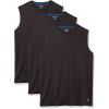 imageAmazon Essentials Mens Active Performance Tech Muscle Tank Pack of 2Black