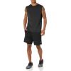 imageAmazon Essentials Mens Active Performance Tech Muscle Tank Pack of 2BlackGrey
