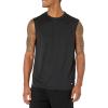 imageAmazon Essentials Mens Active Performance Tech Muscle Tank Pack of 2BlackGrey