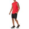 imageAmazon Essentials Mens Active Performance Tech Muscle Tank Pack of 2BlackRed
